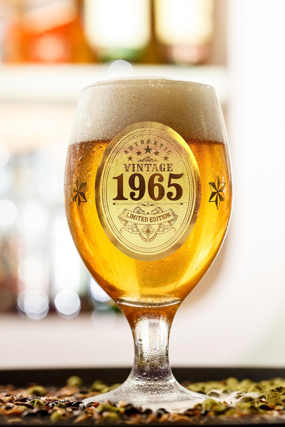 Birthday Beer Glass Gift Set 1965