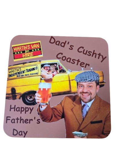 Personalised Only Fools & Horses Inspired Large Dad Coaster