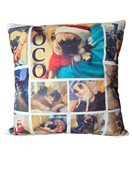 Personalised Photograph Cushion Cover, 40 x 40cm