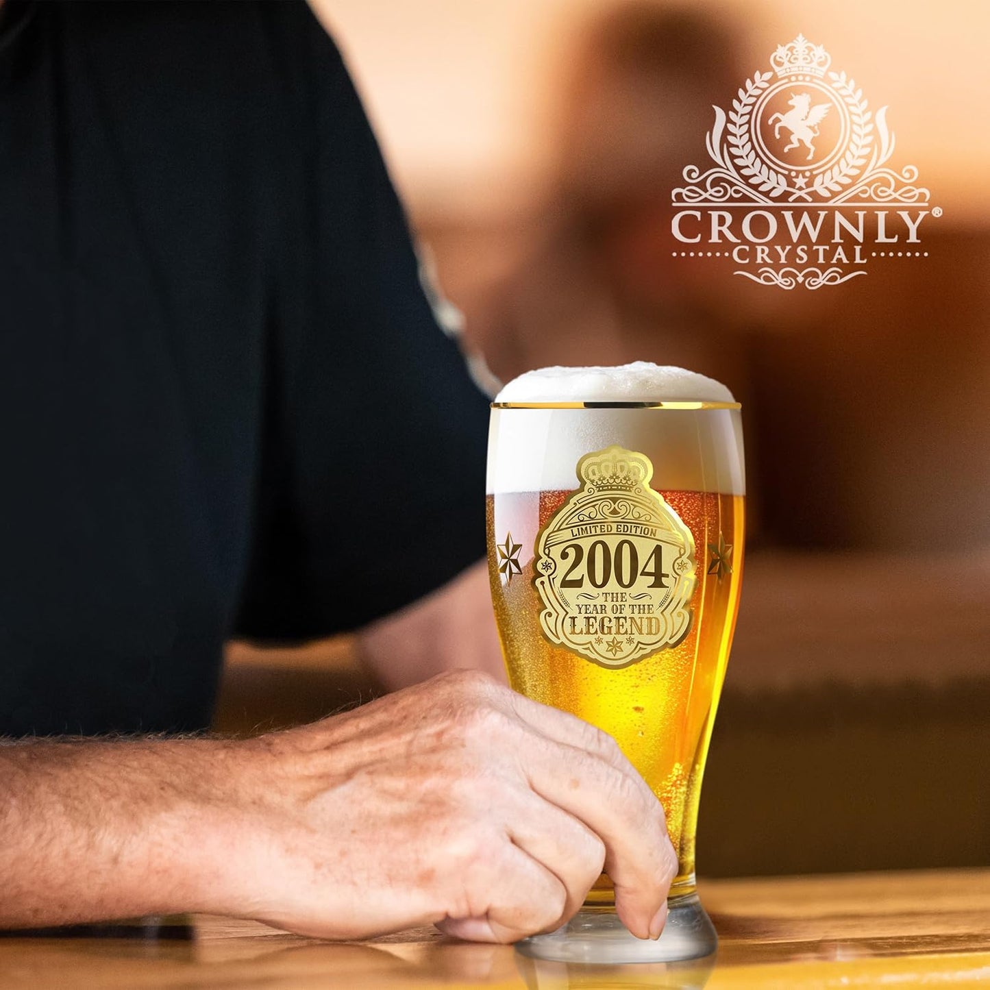 Birthday Beer Glass Gift Set 2004