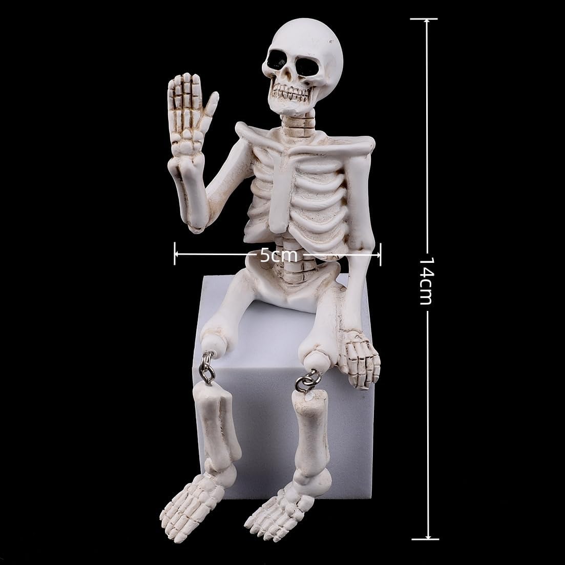 Small Skeleton Shelf Sitter Figurine