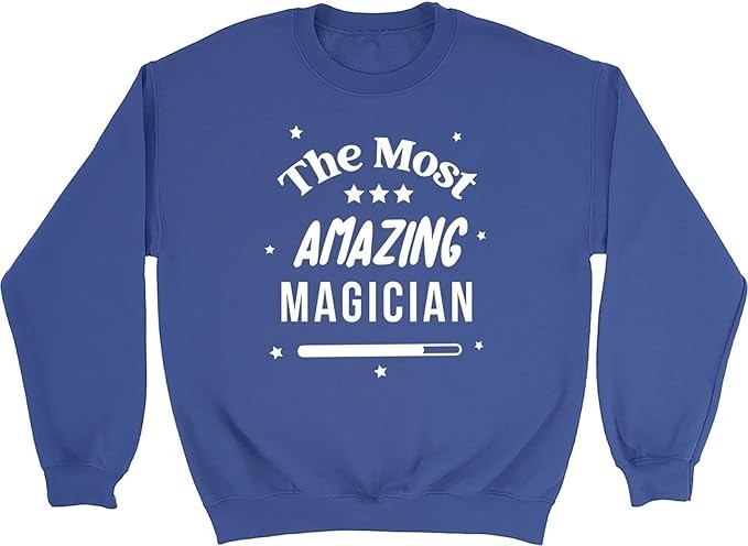 The Most Amazing Magician Kids Childrens Jumper Sweatshirt - Age 9-11