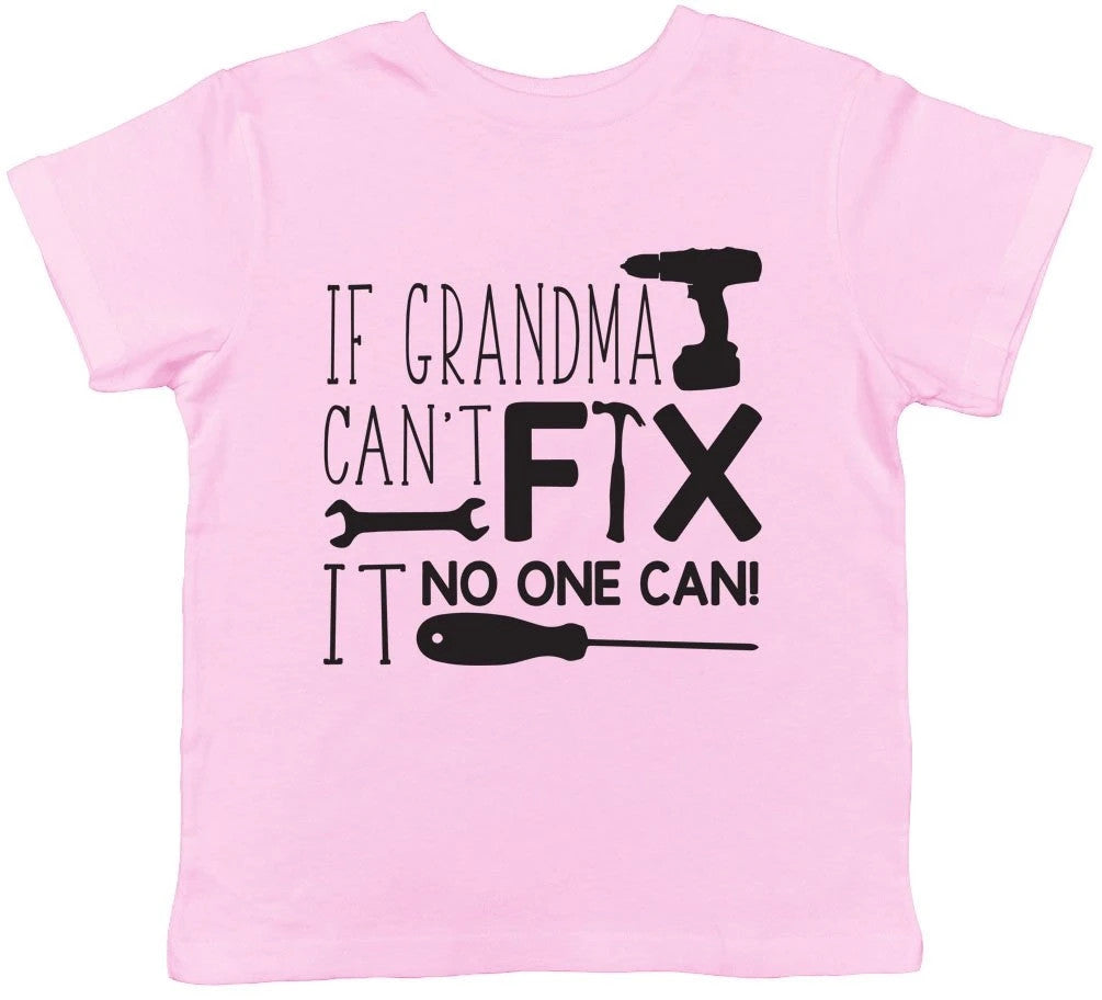 If Grandma Can't Fix It Short Sleeve T-Shirt - Size XS (3yrs)