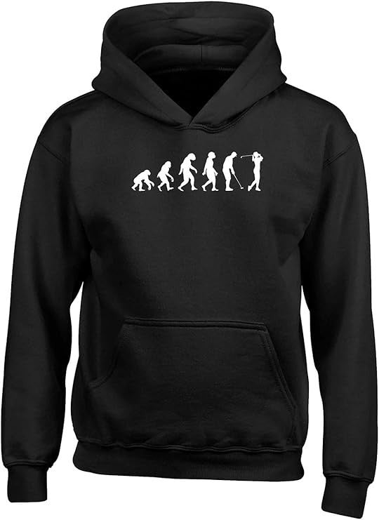 Evolution of Golf Childrens Kids Hooded Top Hoodie - Age 12-13