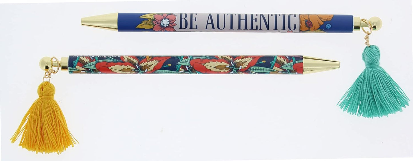 Floral Tassel Pen Gift Set