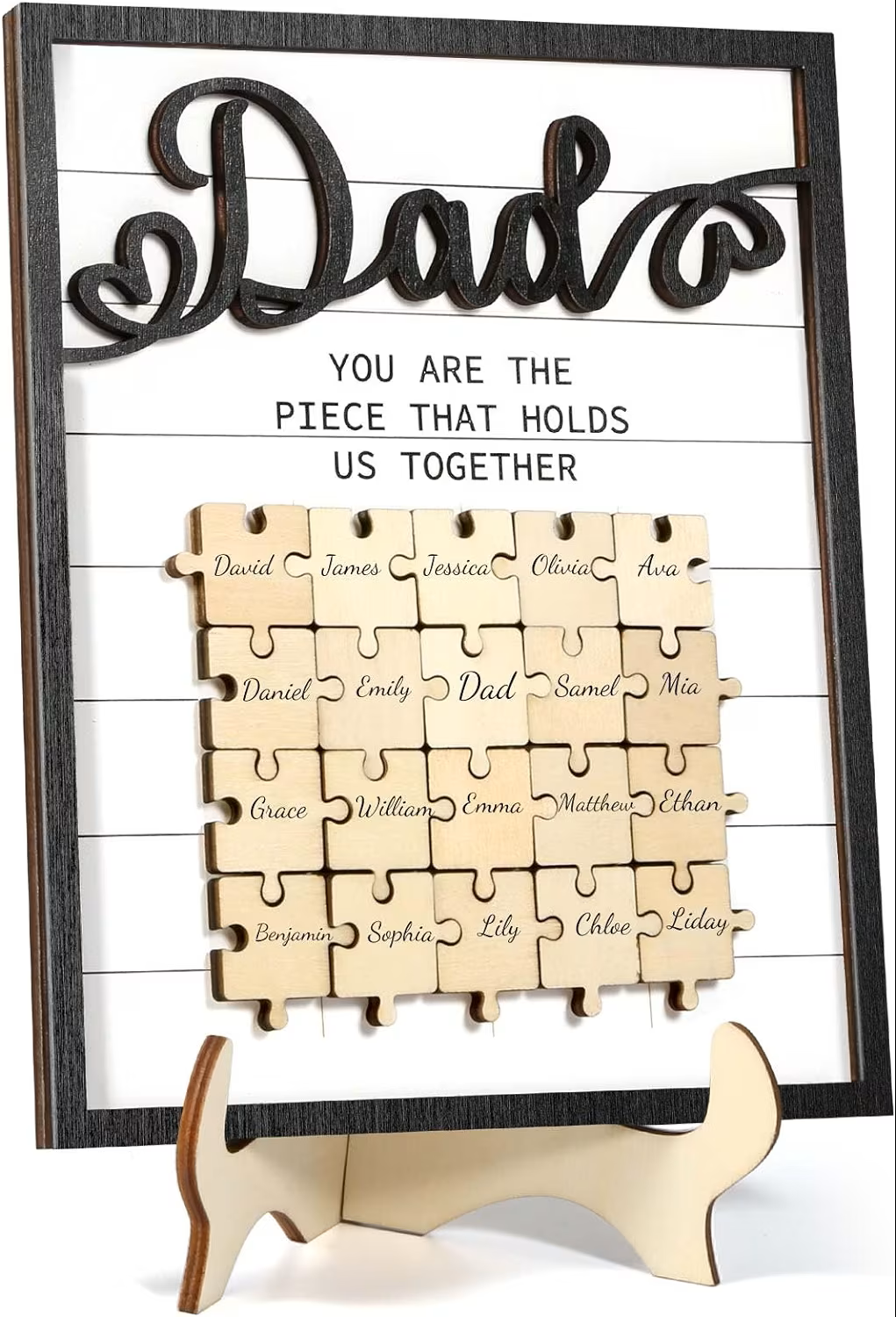 Personalised Dad Plaque