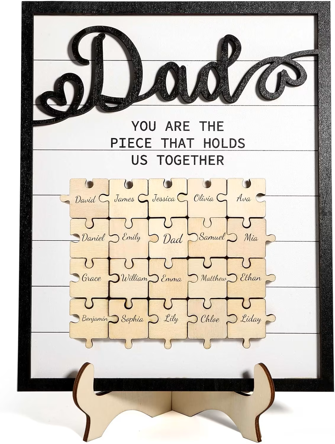 Personalised Dad Plaque