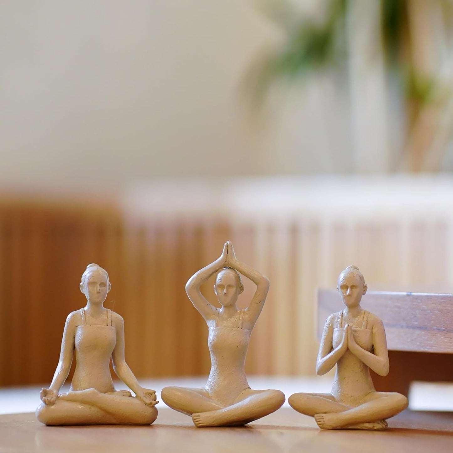 Yoga Lady Figurines Spiritual Decor - Meditation Yoga Statues