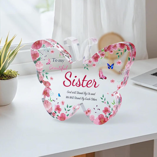 Acrylic Printed Butterfly - Sister