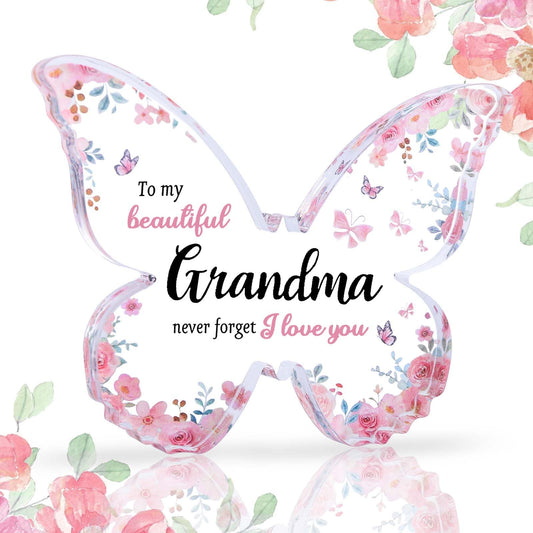 Acrylic Printed Butterfly - Grandma