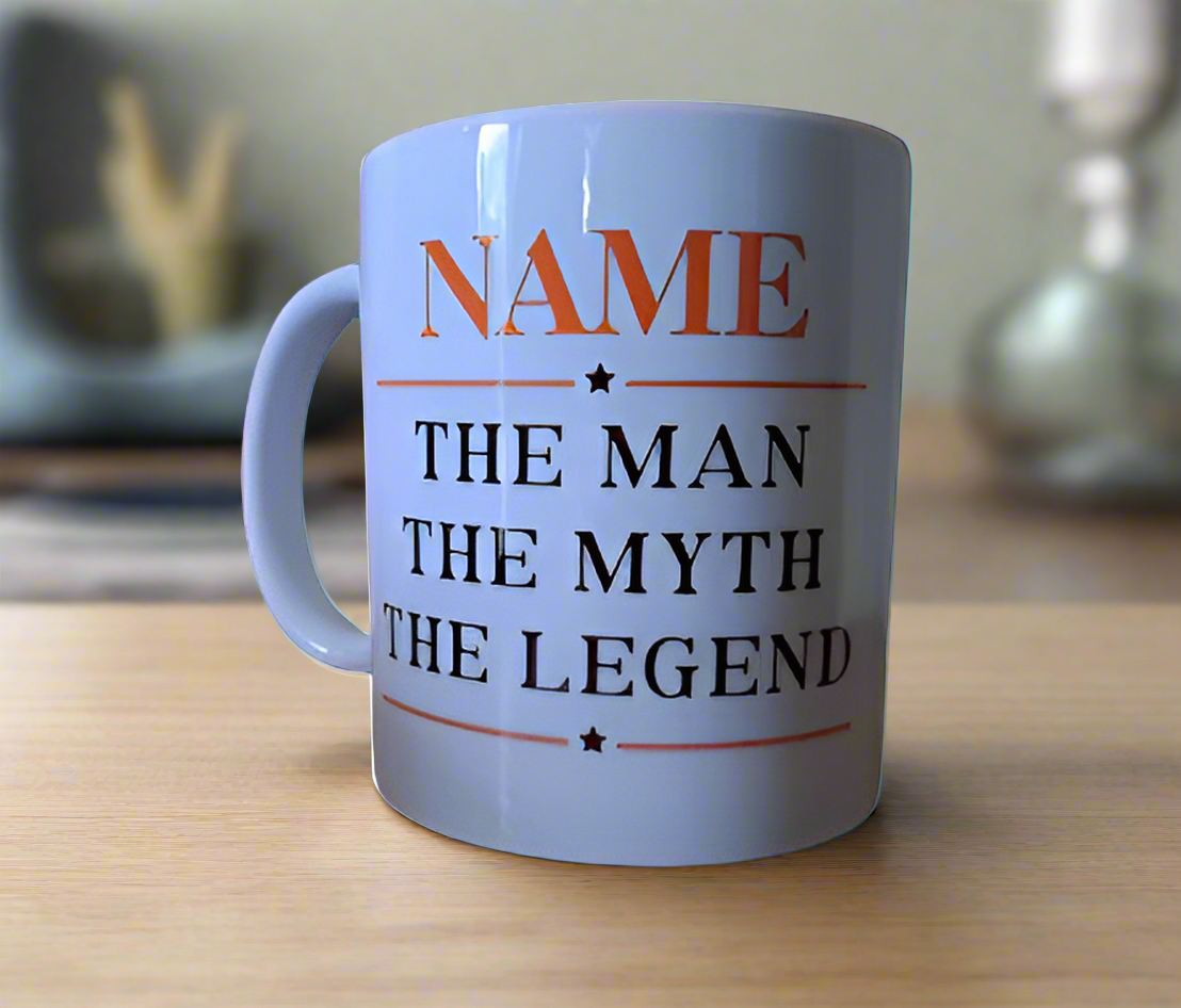 Personalised - The Man, Myth, Legend Mug