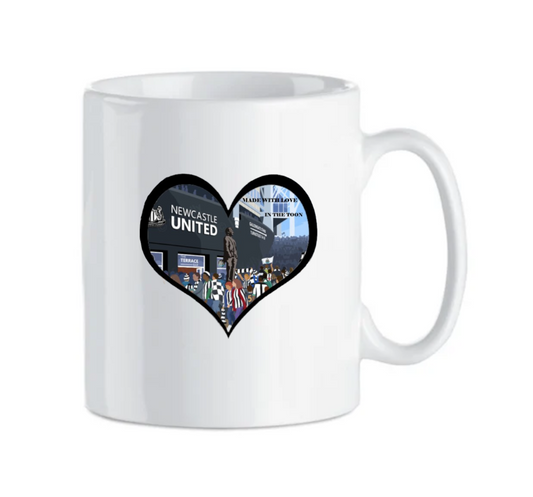 Made from Love in the Toon - Newcastle Mug