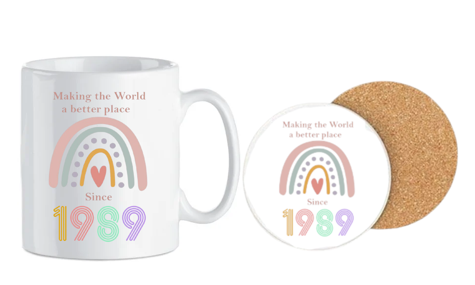 Rainbow Age Mug - Make the World a Better Place