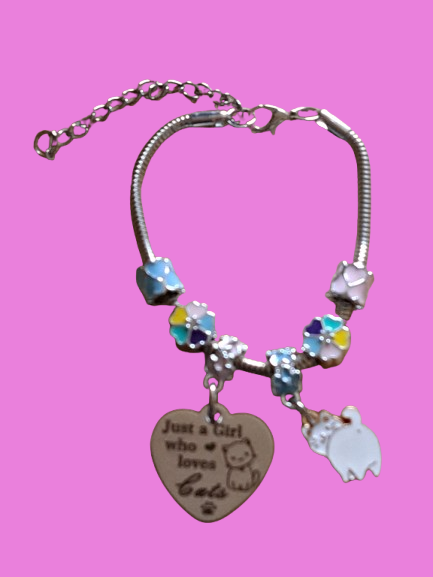 Just A Girl Pet Animal Bracelet