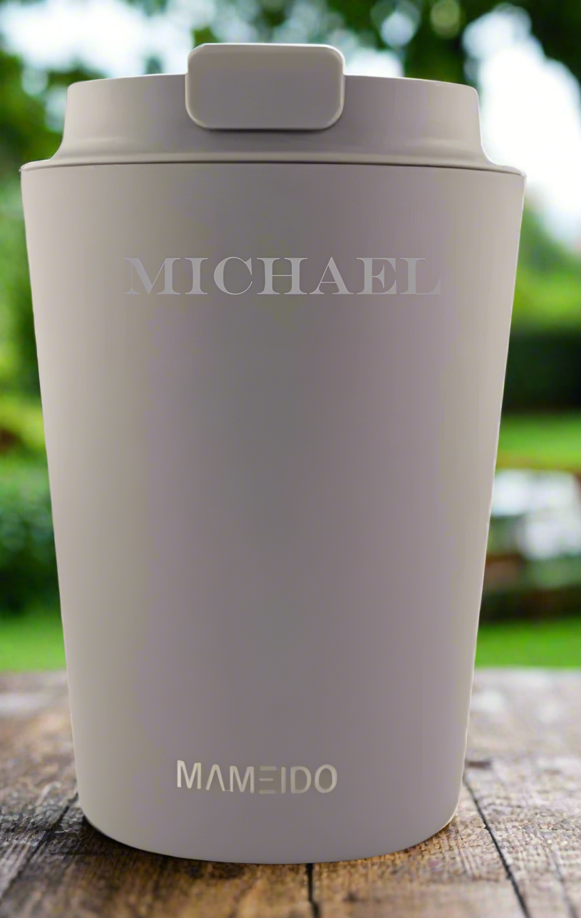 Stainless Steel Coffee Cup Travel Mug 350ml Leakproof