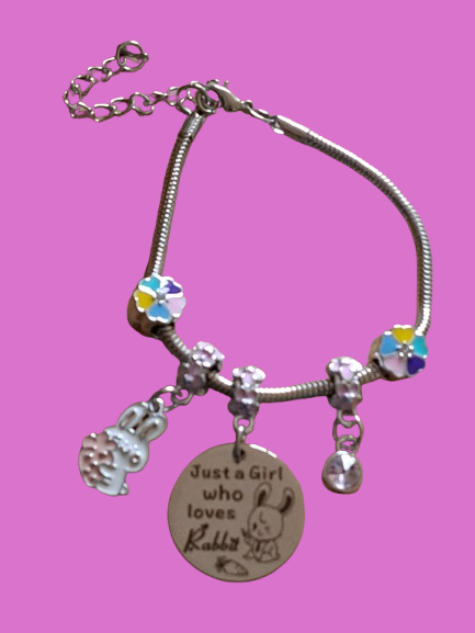 Just A Girl Pet Animal Bracelet