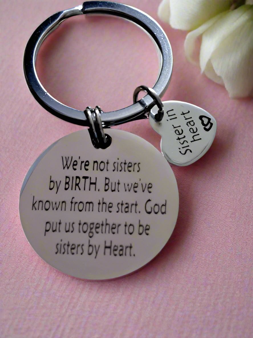 Best Friend Sister Keyring
