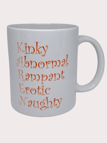 Personalised Humorous Initial Mug