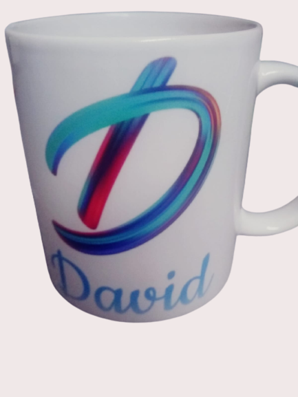 Personalised Humorous Initial Mug