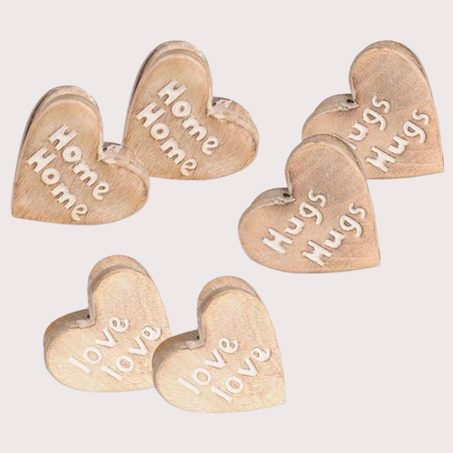 Mango Wood 8.3cm Paper Clips