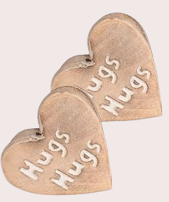 Mango Wood 8.3cm Paper Clips