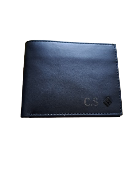 Genuine Leather Men's Wallet with Separate Card Holder