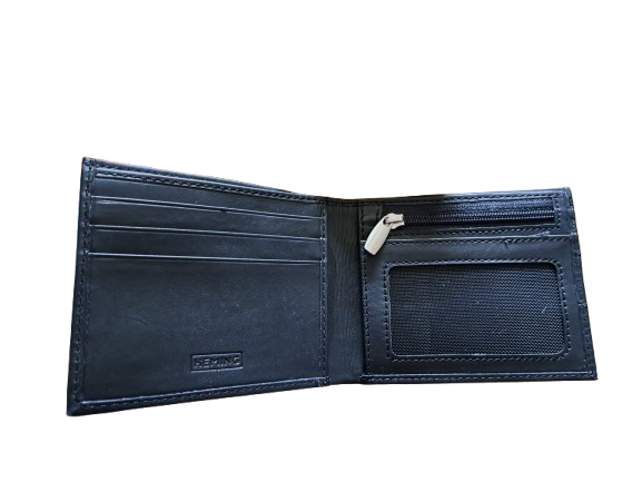 Genuine Leather Men's Wallet with Separate Card Holder