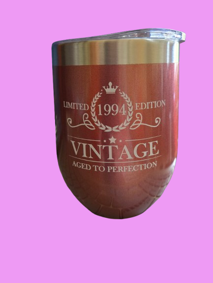 Stemless Rose Gold Tumbler - 1994