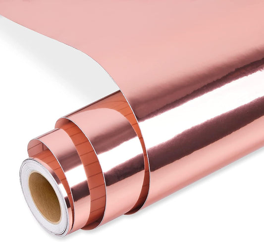 Prime Vinyl Rose Gold Permanent Vinyl Roll