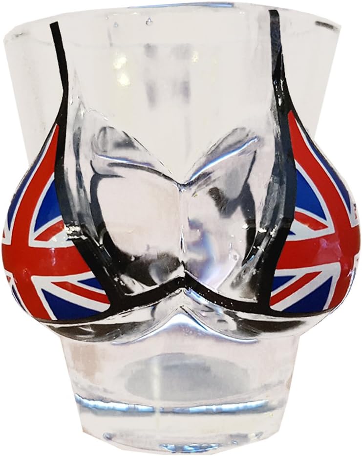 Union Jack Bikini Shot Glass