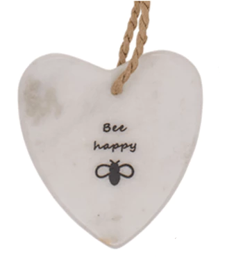 Marble Hanging Heart Gift