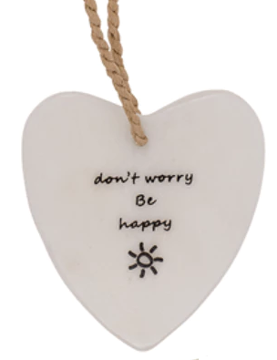 Marble Hanging Heart Gift