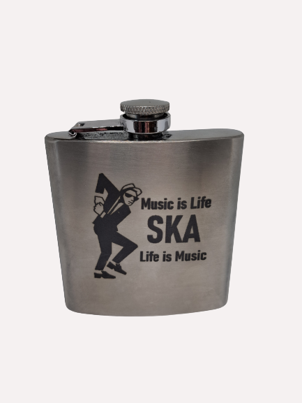 Stainless Steel Ska 5oz Hip Flask