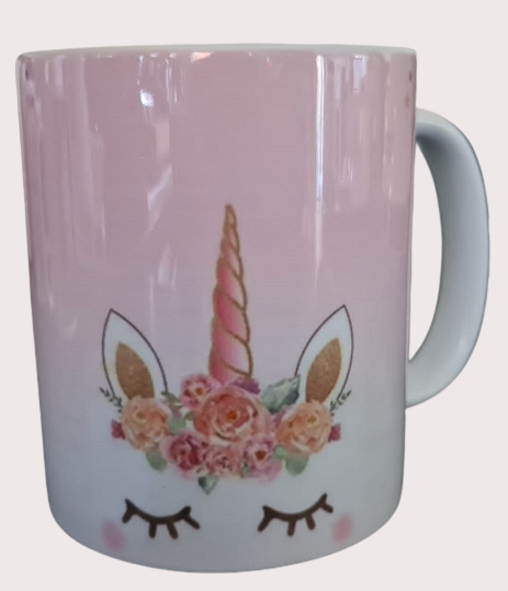 Cute Personalised Unicorn Mug